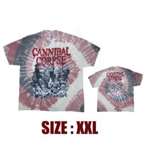 T-SHIRT - CANNIBAL CORPSE - Chaos Horrific - North American  Tour 2024 (Tie Dye)