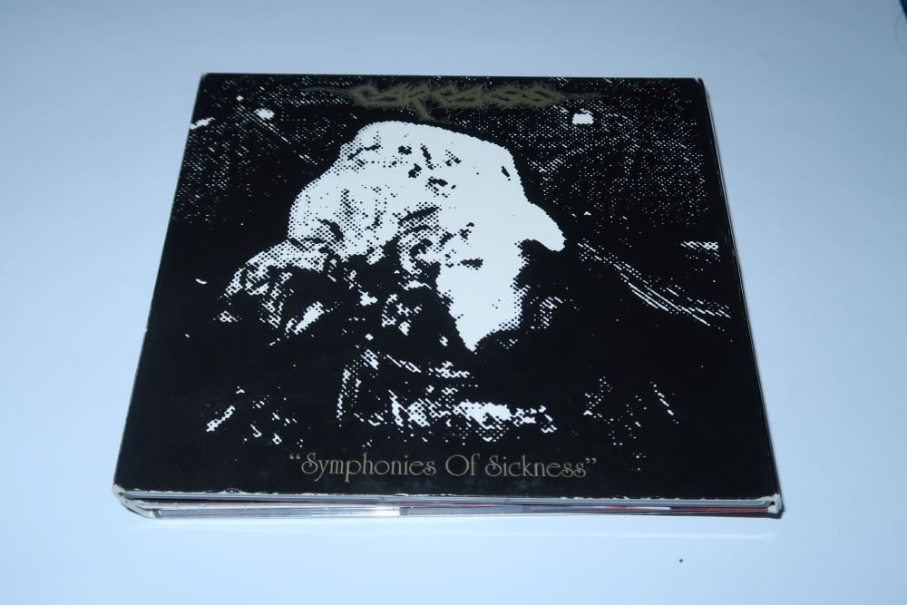 CD - CARCASS - Symphonies of Sickness - Japan Press - Missing Obi-strip & Japanese Lyrics - (Used)