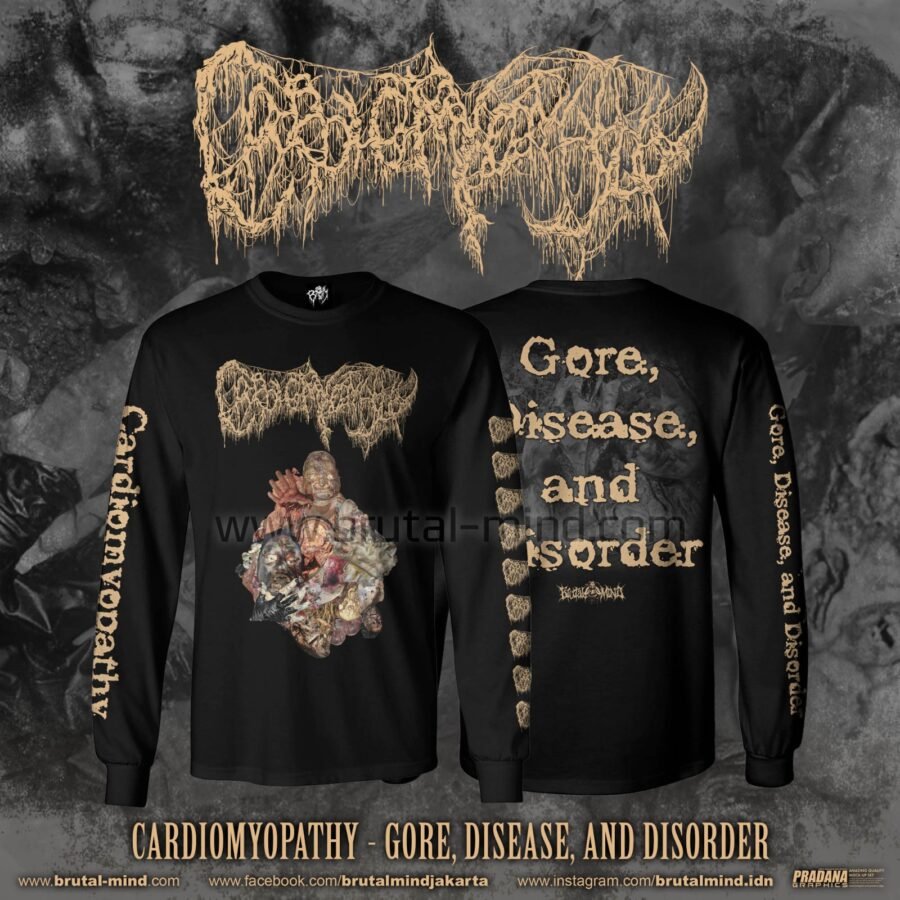 PRE-ORDER - LONG SLEEVE - CARDIOMYOPATHY - GORE DISEASE, AND DISORDER