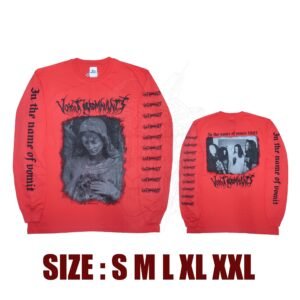 LONG SLEEVE - VOMIT REMNANTS - In The Name Of Vomit 1997 - Red Shirt