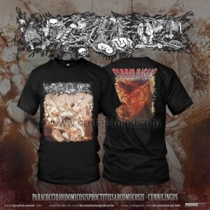PRE-ORDER - T-SHIRT - PARACOCCIDIOIDOMICOSISPROCTITISSARCOMUCOSIS - CUNNILINGUS (ALTERNATIVE ART)
