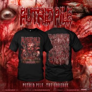 PRE-ORDER - T-SHIRT - PUTRID PILE - THE GOREBOX
