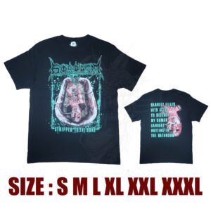 T-SHIRT - GORGASM - Stripped To The Bone