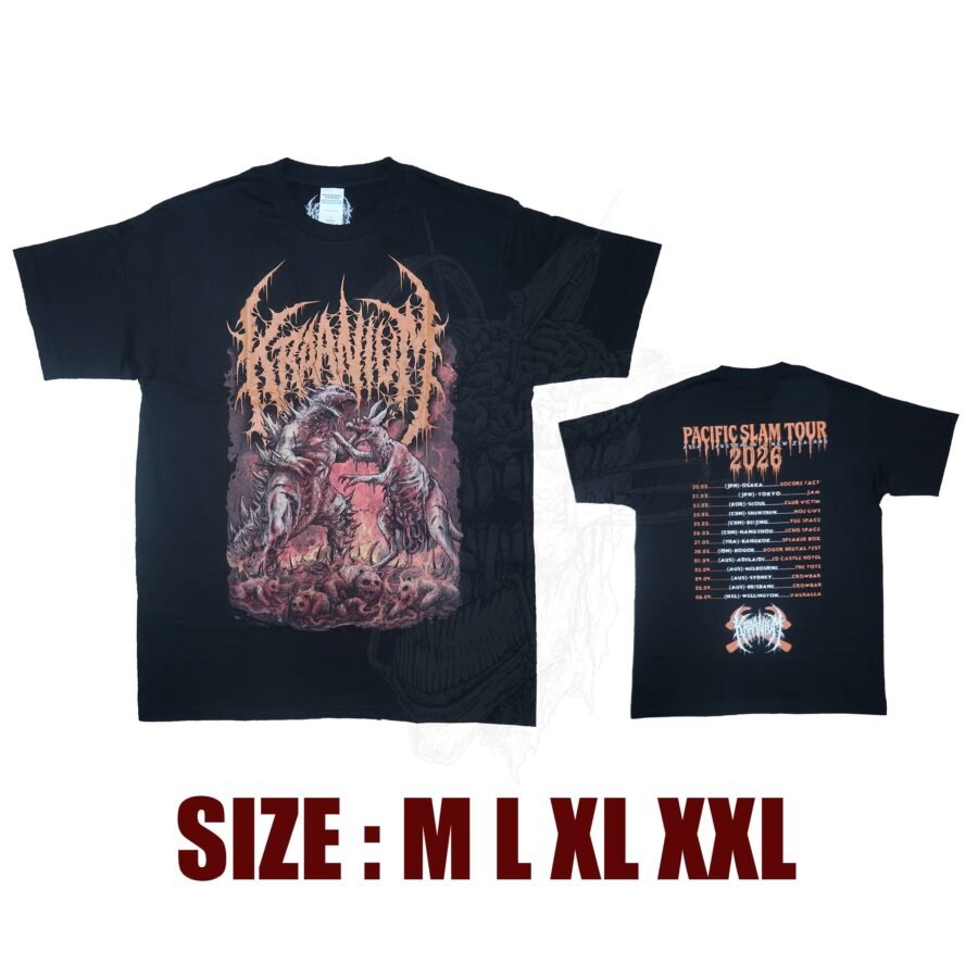 T-SHIRT - KRAANIUM - Pasific Slam Tour 2026