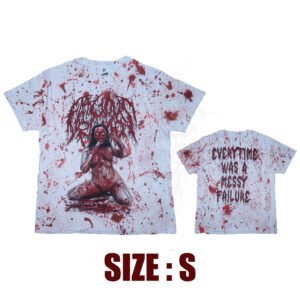 T-SHIRT - FATUOUS RUMP - Everytime Was A Messy Failure - Tye Die
