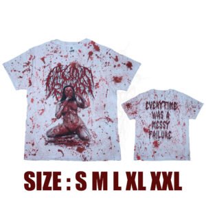 T-SHIRT - FATUOUS RUMP - Everytime Was A Messy Failure - Tye Die