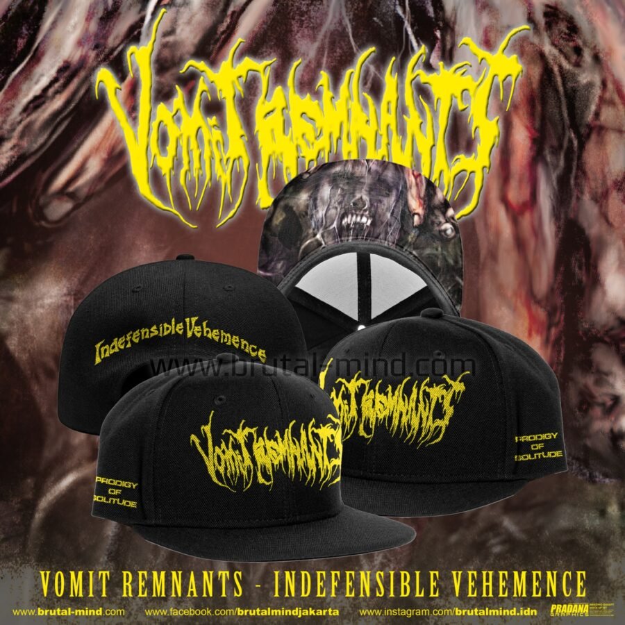 PRE-ORDER - SNAPBACK - VOMIT REMNANTS - INDEFENSIBLE VEHEMENCE