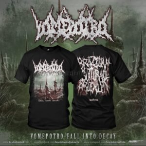 PRE-ORDER - T-SHIRT - VOMEPOTRO - FALL INTO DECAY