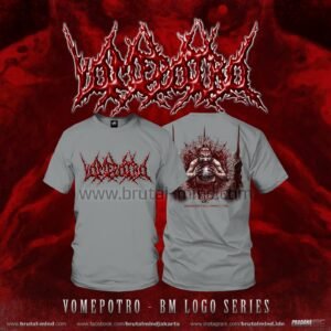 PRE-ORDER - T-SHIRT - VOMEPOTRO - FALL INTO DECAY - LOGO