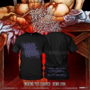 PRE-ORDER - T-SHIRT - WAKING THE CADAVER - DEMO 2026 - PURPLE LOGO