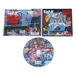 CD - SIKFUK / DEMENTED RETARDED - Miss Pavian... Bound, Gagged, Dunked