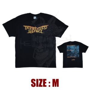 T-SHIRT - DEMENTED HEART - Different Infinite Equations - Logo