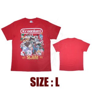 T-SHIRT - KRAANIUM - Slam - Red Shirt