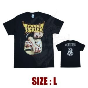 T-SHIRT - POONTICKLER - You Died Because Your're Demb
