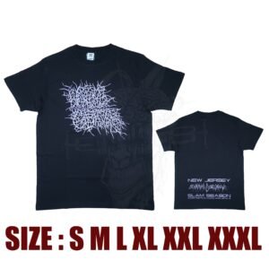 T-SHIRT - WAKING THE CADAVER - Demo 2006 - Purple Glitter Logo