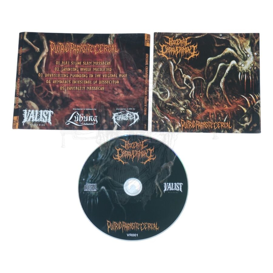 CD - VISCERAL CADAVERMENT - Putrid Parasite Cereal