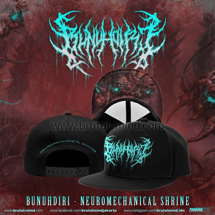 PRE-ORDER - SNAPBACK - BUNUHDIRI - NEUROMECHANICAL SHRINE