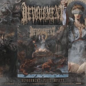 PRE-ORDER - FLAG - DEVOURMENT - PIOUS IMPIETY