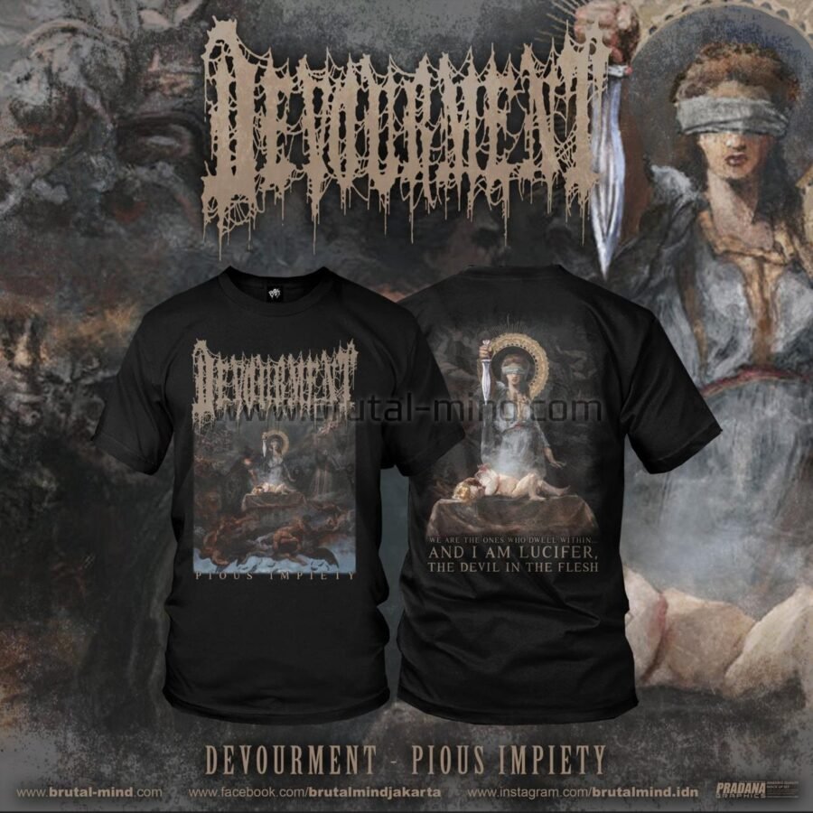 PRE-ORDER - T-SHIRT - DEVOURMENT - PIOUS IMPIETY
