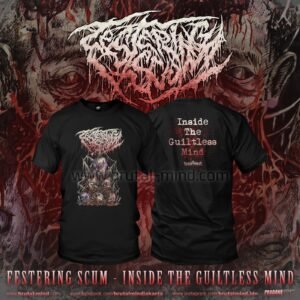 PRE-ORDER - T-SHIRT - FESTERING SCUM - INSIDE THE GUILTLESS MIND