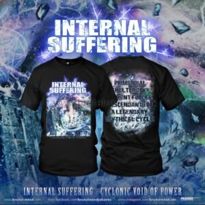 PRE-ORDER - T-SHIRT - INTERNAL SUFFERING - CHORONZONIC FORCE DOMINATION (Copy)
