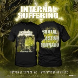 PRE-ORDER - T-SHIRT - INTERNAL SUFFERING - INVOCATIONS OF CHAOS