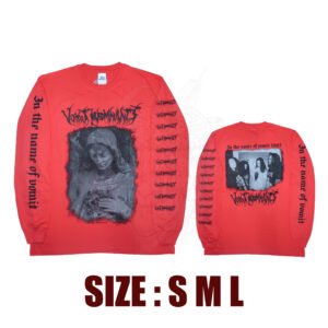LONG SLEEVE - VOMIT REMNANTS - In The Name Of Vomit 1997 - Red Shirt