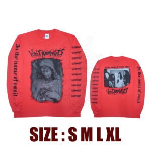 LONG SLEEVE - VOMIT REMNANTS - In The Name Of Vomit 1997 - Red Shirt