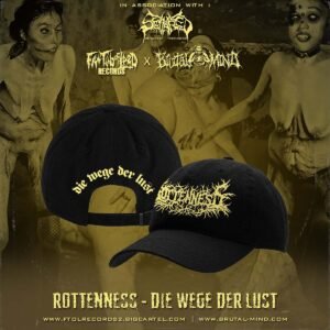 PRE-ORDER - DAD HAT - ROTTENNESS - DIE WEGE DER LUST