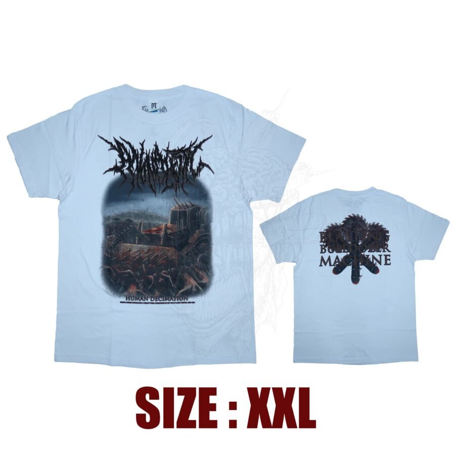 T-SHIRT - ANOMALISTIC - Human Decimation - White