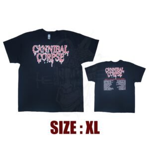 T-SHIRT - CANNIBAL CORPSE - North American Tour 2024 - Logo