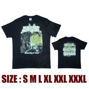 T-SHIRT - INTERNAL SUFFERING -Invocations Of Chaos