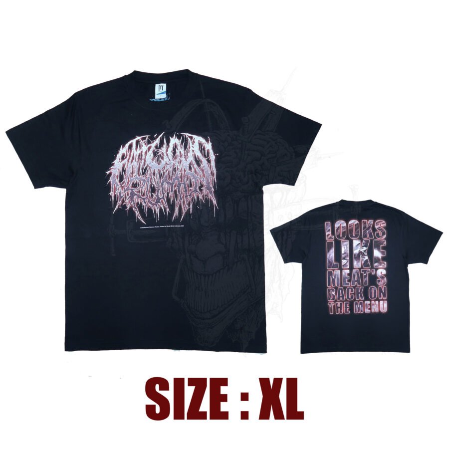 T-SHIRT - FATUOUS RUMP - Looks Like Meat's - Logo