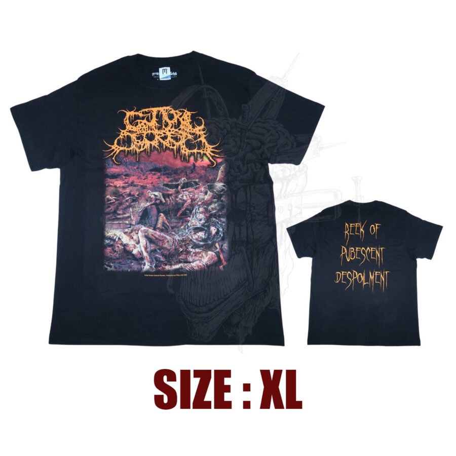 T-SHIRT - GUTTURAL SECRETE - Reek Of Pubescent