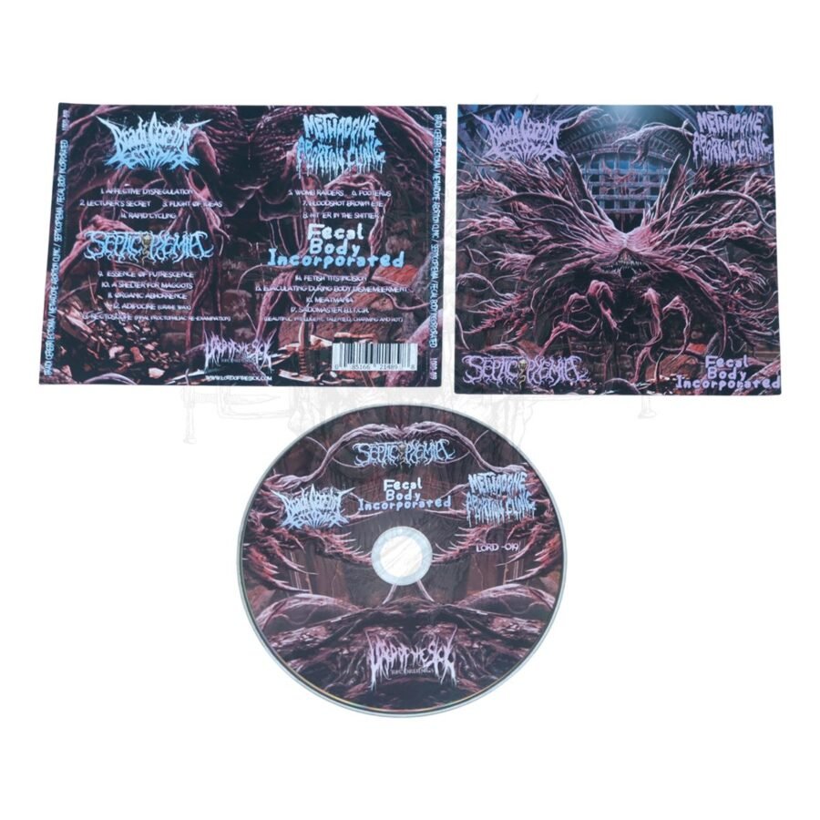 CD - BRADI CEREBRI ECTOMIA / METHADONE ABORTION CLINIC / SEPTICOPYEMIA / FECAL BODY INCORPORATED - Split