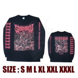 LONG SLEEVE - SPLIT THE FUCK OPEN - Necromorphic Hunger