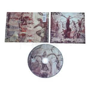 CD - ROTTEN ON GORE / VISCERAL DECAY / SANGUINARY EXECUTION / GASTRORREXIS / GENETIC ABERRATION - Sutured Bleeding Wounds