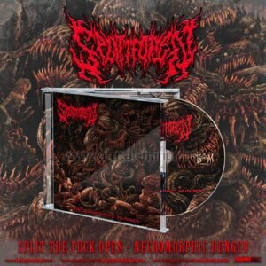PRE-ORDER - CD - SPLIT THE FUCK OPEN - NECROMORPHIC HUNGER