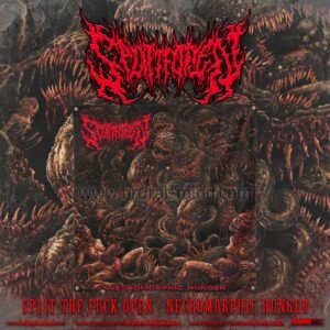 PRE-ORDER - FLAG - SPLIT THE FUCK OPEN - NECROMORPHIC HUNGER