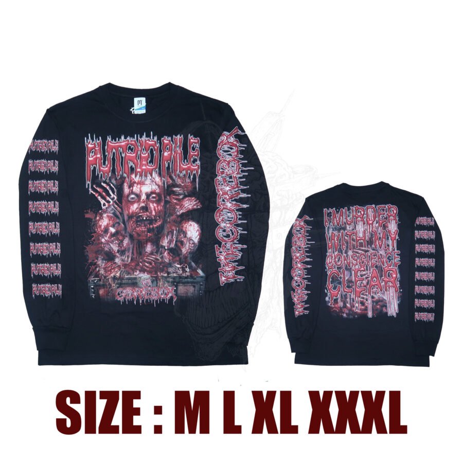 LONG SLEEVE – PUTRID PILE – The Gorebox
