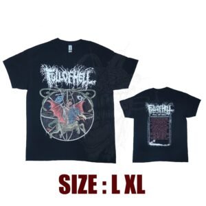 TSHIRT - FULL OF HELL - New Zealand, Australia & Asia Tour 2024