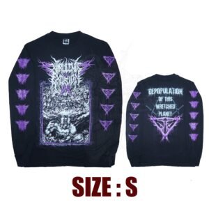 LONG SLEEVE - VIRULENT EXCISION - Depopulation Of This Wretched Planet