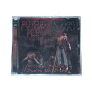 CD - PUTRID PILE / DYSCRASIA - Genocide Of The Unborn / Bodies On Display