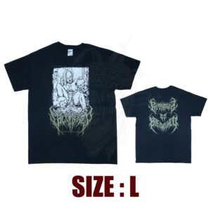 T-SHIRT - SPLATTERED - Remnants Of Bile Consumed